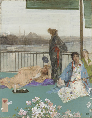 Variations in Flesh Colour and Green: The Balcony, 1865, Freer Gallery of  Art, Washington, DC.