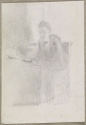 
                A Man Seated at a Desk, Colby College Museum of Art