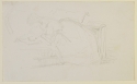 
                r.: A girl reclining on a couch, reading, Freer Gallery of Art