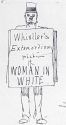 The Woman in White, pen, 1862, Wadsworth Athenaeum