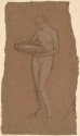 r.: Standing nude holding a bowl, National Gallery of Art, DC