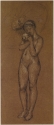 Nude with parasol, private collection