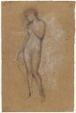 Nude with parasol,  1870/1873, Amherst College