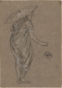 
                Woman with parasol, Freer Gallery of Art