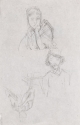 
                     v.: Studies of a woman and a man, private collection