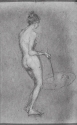 Nude with parasol
