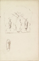 
                Designs for the dining-room at Aubrey House: (b) vase in arched recess, British
Museum