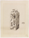 
                Square Canister with expanding neck, Freer Gallery of Art