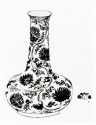 Bottle of compressed globular form