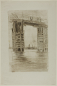 
                    The Tall Bridge, lithograph, first state, The Art Institute, Chicago (2004.534)