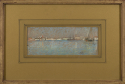 
                    Long Venice (Little Venice; in turquoise), framed, private collection