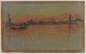 Venice: Sunset on harbour Venice: Sunset on harbour
