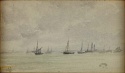 
                Note in grey and silver – Oyster Fleet, The Hunterian