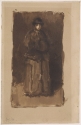 
                    Sketch of "Harmony in Crimson and Brown", Colby College Museum of Art