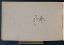 
                Two women seated on a bench, Sketchbook, p. 55, The Hunterian