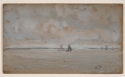 r.: Grey note – Mouth of the Thames; v.: Caricature of a man in a cocked hat