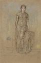
                Girl in transparent drapery, Fogg Art Museum