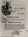 
                Address to Queen Victoria, photo, Glasgow University Library