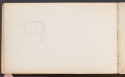 Horse, Sketchbook, p. 28, The Hunterian 