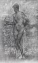 
                Draped nude, photograph, Glasgow University Library