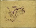 Mother and child reclining