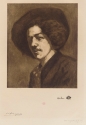 H. C. Guérard, after Portrait of Whistler with Hat, etching, Freer Gallery of Art