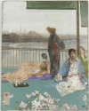 
                    Variations in Flesh Colour and Green: The Balcony , Freer Gallery of Art