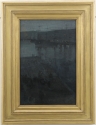 
                Nocturne in Blue and Gold: Valparaiso Bay, framed