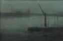 
                Nocturne: Blue and Silver – Battersea Reach, Freer Gallery of Art