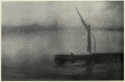 
                Nocturne: Blue and Silver – Battersea Reach, photograph, before 1903, Мир искусства [Mir Iskusstva, 'World of Art'], vol. 9, no. 7–8, 1903, repr. p. 64