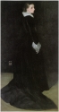 Arrangement in Black, No. 2: Portrait of Mrs Louis Huth, Private Collection
