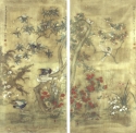 Nanpo Jyoshi, Birds and Blossoms, Autumn, The Hunterian