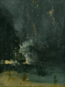 
                Nocturne in Black and Gold: The Falling Rocket, Detroit Institute of Arts