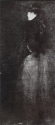 
                    Arrangement in Black and Brown: The Fur Jacket, photograph of the unfinished painting, 1876/77