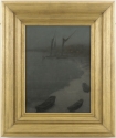 
                Nocturne: Grey and Silver – Chelsea Embankment, Winter, Freer Gallery of Art