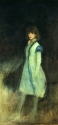 
                The Blue Girl: Portrait of Connie Gilchrist, The Hunterian