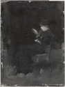 
                Arrangement in Black: Girl Reading, photograph, 1980s