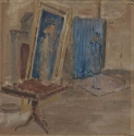 W. R. Sickert, Whistler's studio, private collection