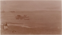 
                    Grey and Silver: Mist - Life Boat, photograph, 1913 