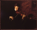 T. Eakins, Music,  Albright-Knox Art Gallery