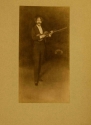 
                    Arrangement in Black: Portrait of Señor Pablo de Sarasate, albumen print, 1890s?, GUL Whistler PH4/38