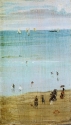 Harmony in Blue and Pearl: The Sands, Dieppe, National Gallery of Australia