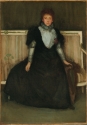 
                Green and Violet: Portrait of Mrs Walter Sickert, Fogg Art Museum
