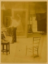 Whistler and Portrait of Maud Franklin, photograph, albumen print, GUL PH1/120