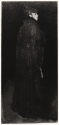 
                Harmony in Black: Portrait of Miss Ethel Philip, photograph