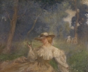 C. Conder, A Summer Afternoon: The Green Apple, 1894, Tate Britain, N03837