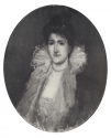 
                    Ivoire et or: Portrait de Madame Vanderbilt, private collection