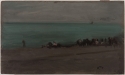 
                Blue and Silver: Boat Entering Pourville, Freer Gallery of Art