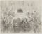 r.: Gambling salon at Baden-Baden; v.: Girl knitting, street scene, cloaked figure