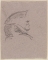 r.: Head of a man in a tall hat; v.: Standing figure